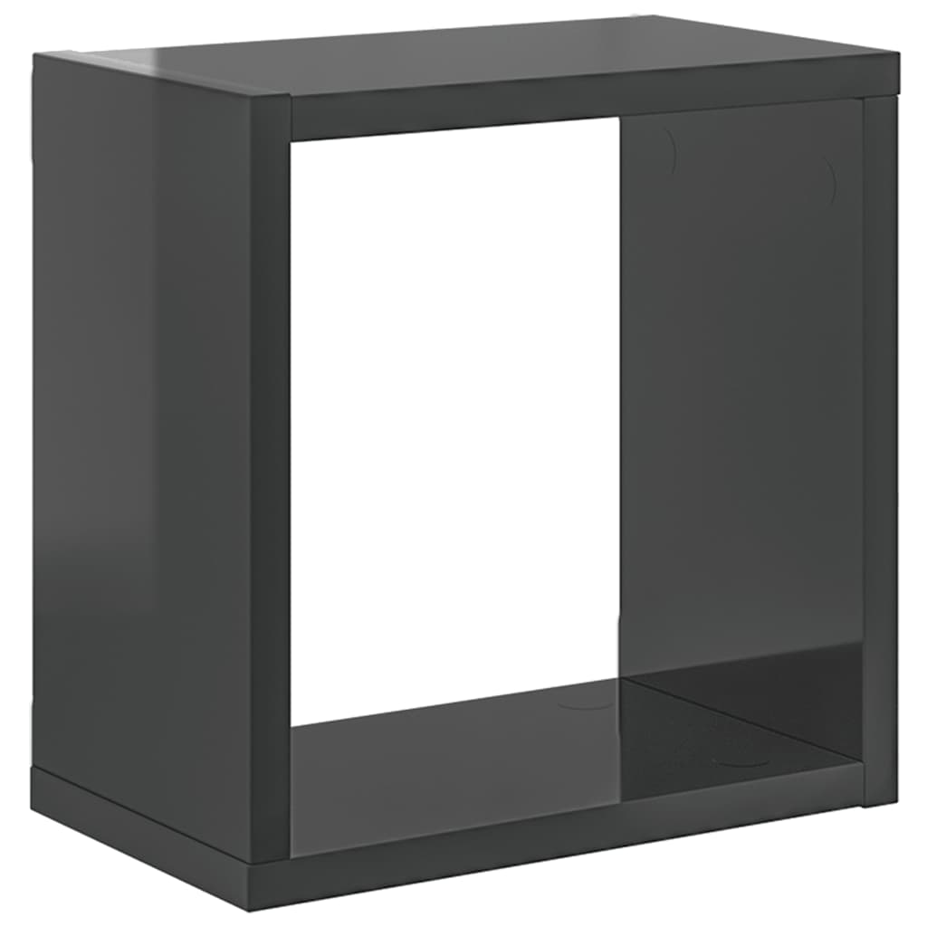 Würfelregale 2 Stk. Weiß 30x15x30 cm