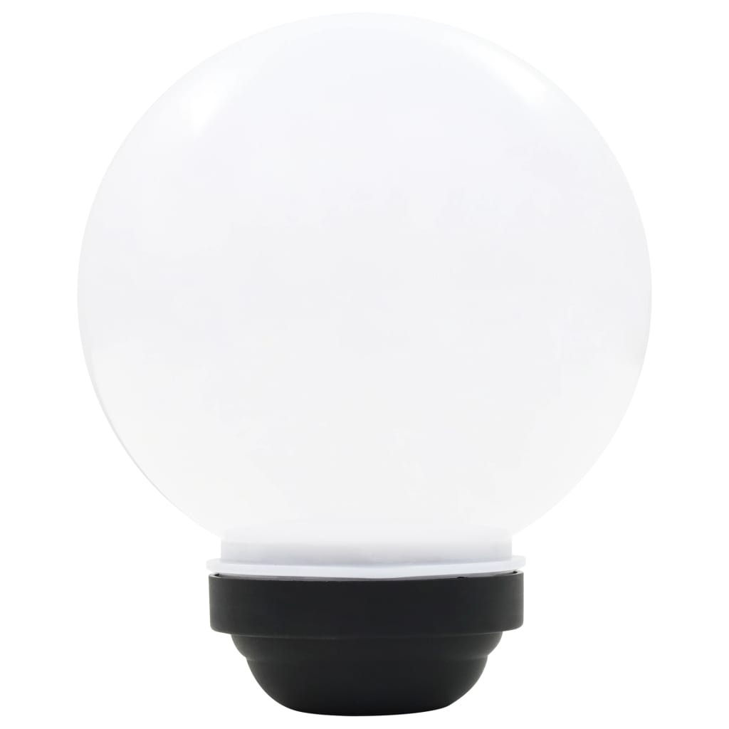 Außen-Solarlampen 4 Stk. LED Kugel 30 cm RGB