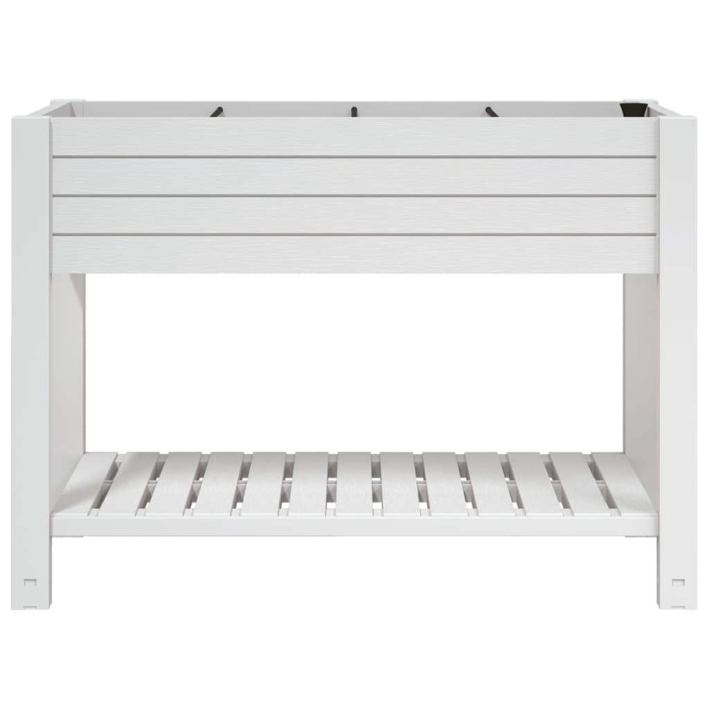 Hochbeet Hellbraun 110x45x79 cm Polypropylen