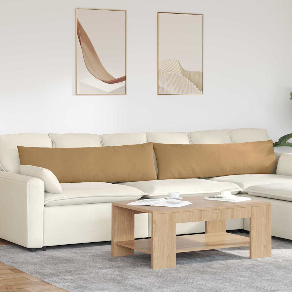 Sofakissen 2 Stück Blau 50 x 30 cm Cordstoff
