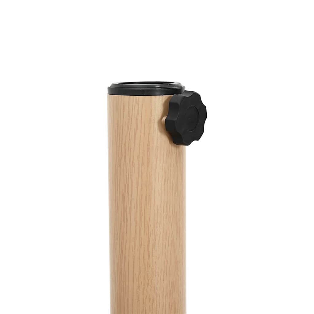 Sonnenschirmständer Dunkelgraue Holzoptik 45 x 45 x 31 cm