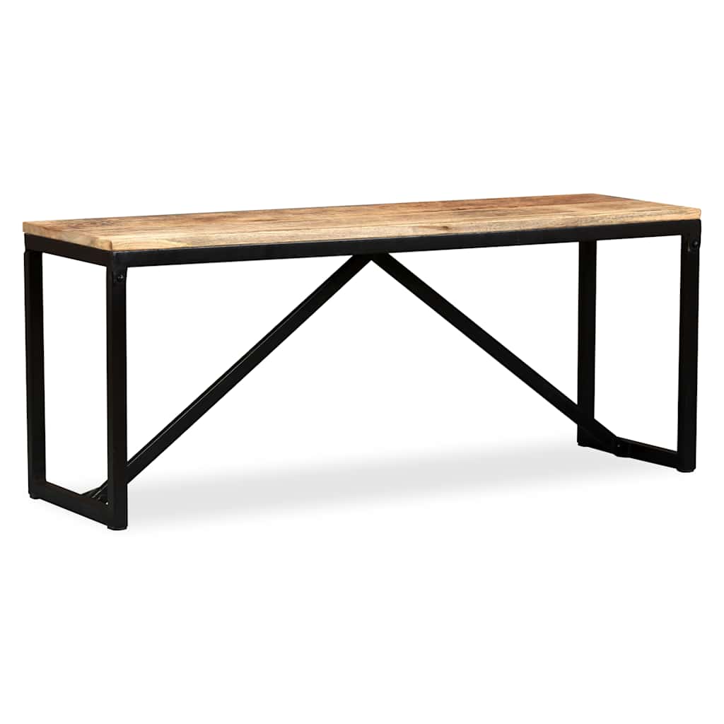 Sitzbank Massivholz 110x35x45 cm