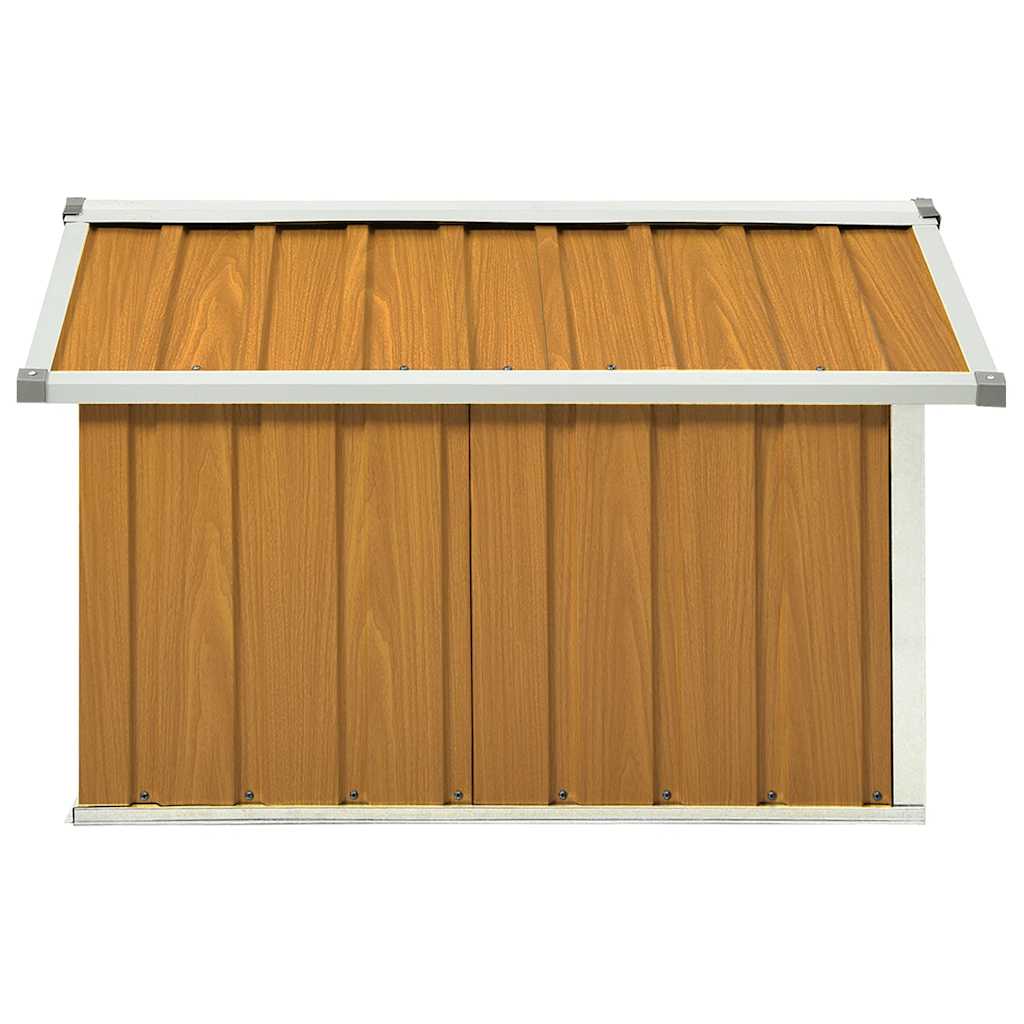 Rasenmäher Garage 92x97x63 cm Verzinkter Stahl Grün