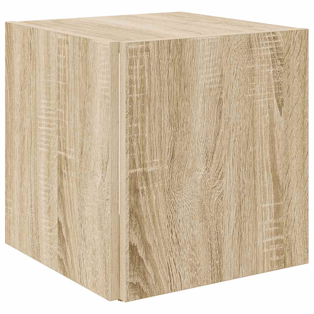 Beistelltisch Weiß 33x33x34,5 cm Holzwerkstoff