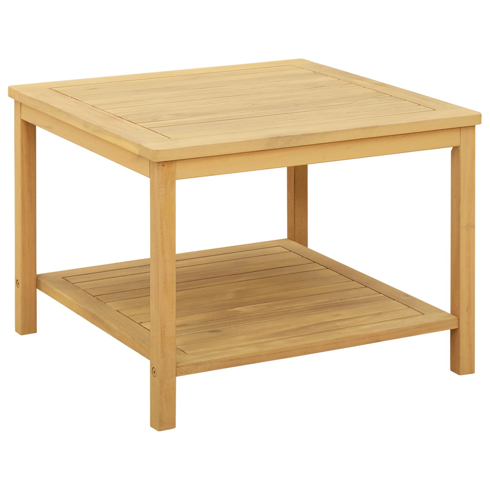 Beistelltisch Öl-Natur 70 x 40 x 45 cm Massivholz Akazie