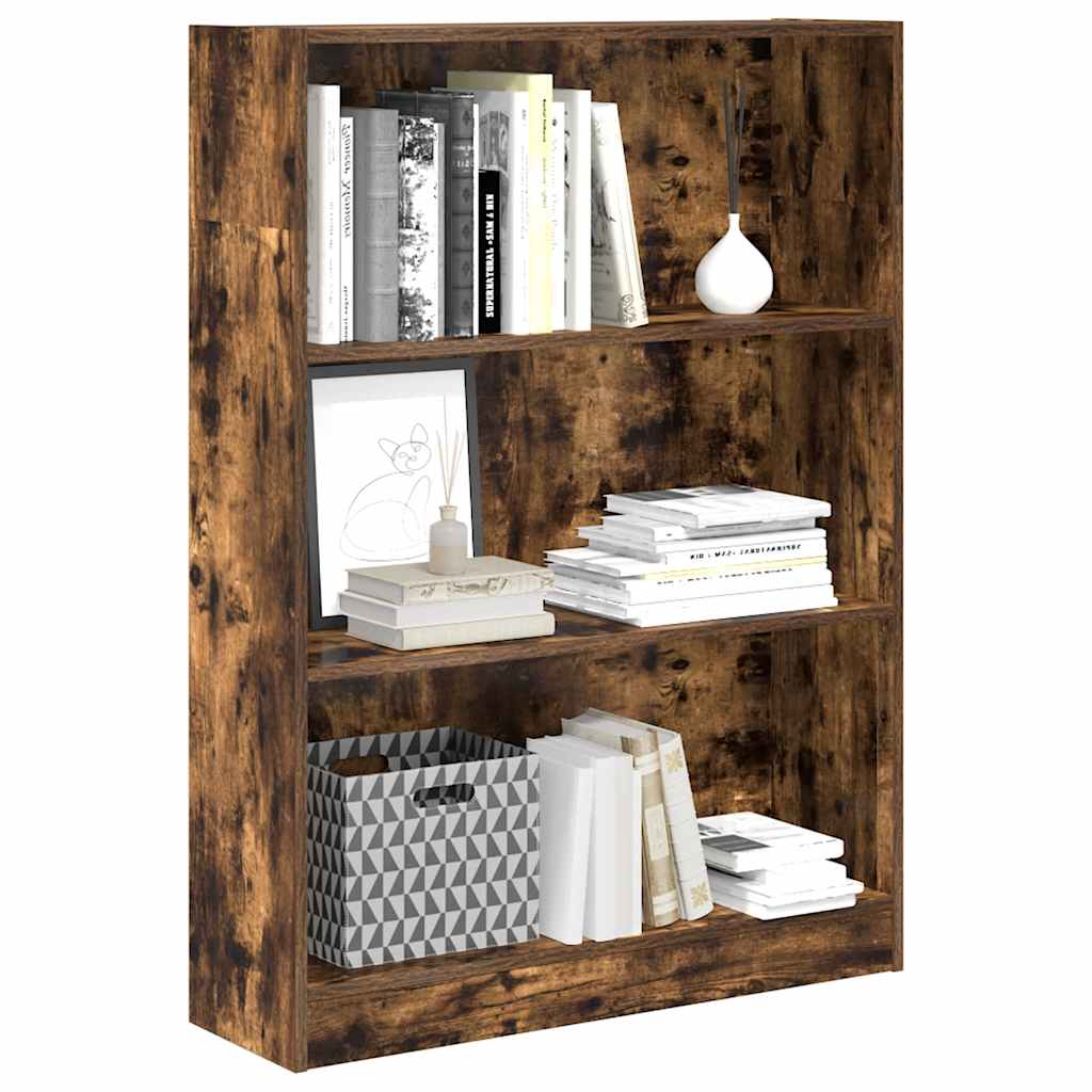 Bücherregal Weiß 40x24x75 cm Holzwerkstoff