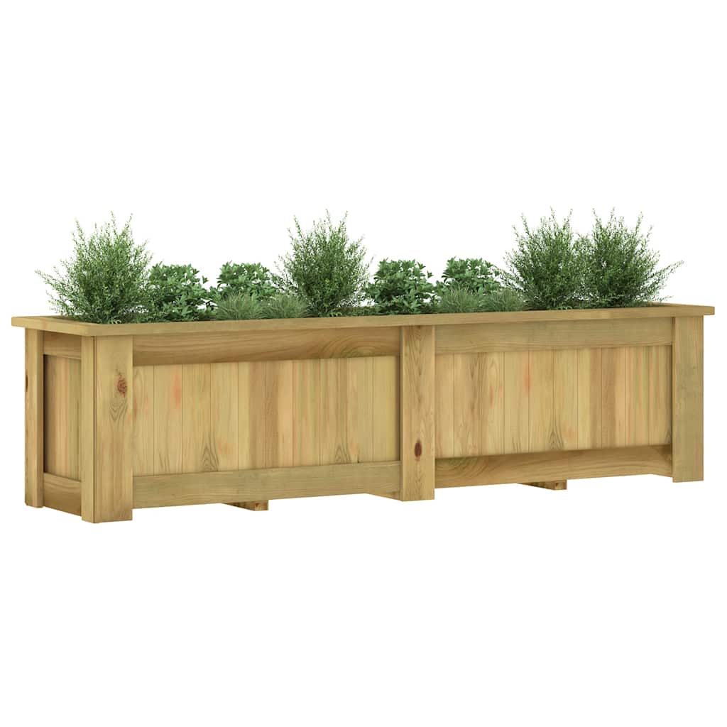 Hochbeet 100 x 50 x 50 cm Kiefernholz Imprägniert