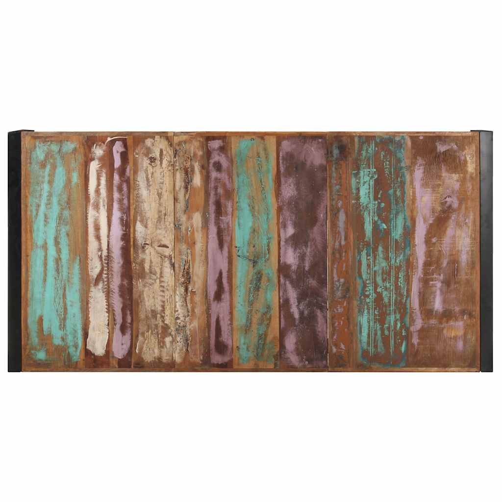 Couchtisch 140x140x40 cm Raues Mangoholz