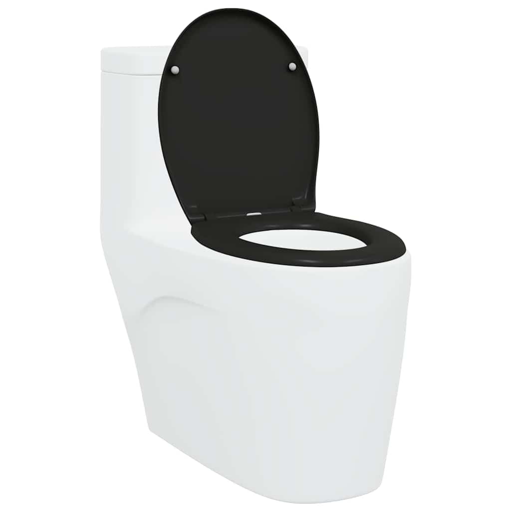 Toilettensitz Anthrazit 47 x 37 x 4 cm Duroplast