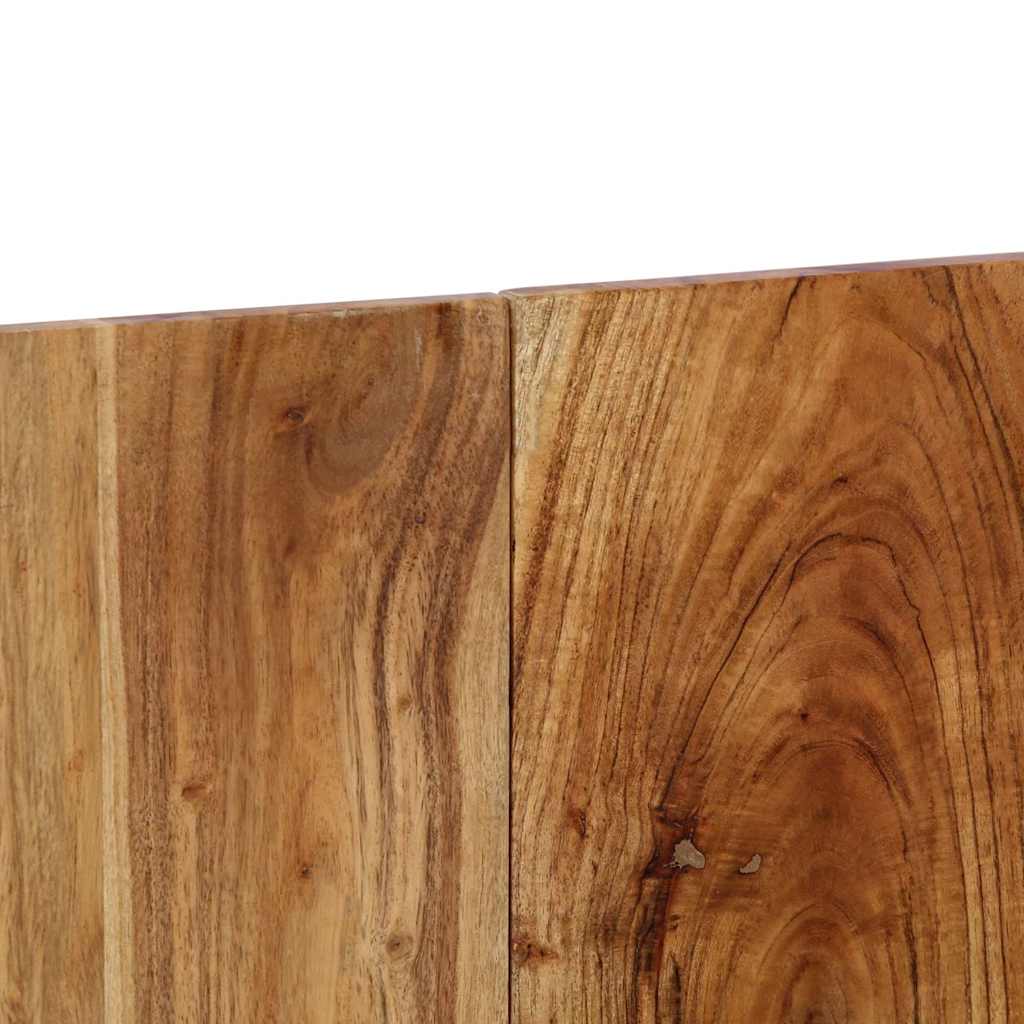 Kopfteil Mehrfarbig 160 cm Massivholz Altholz