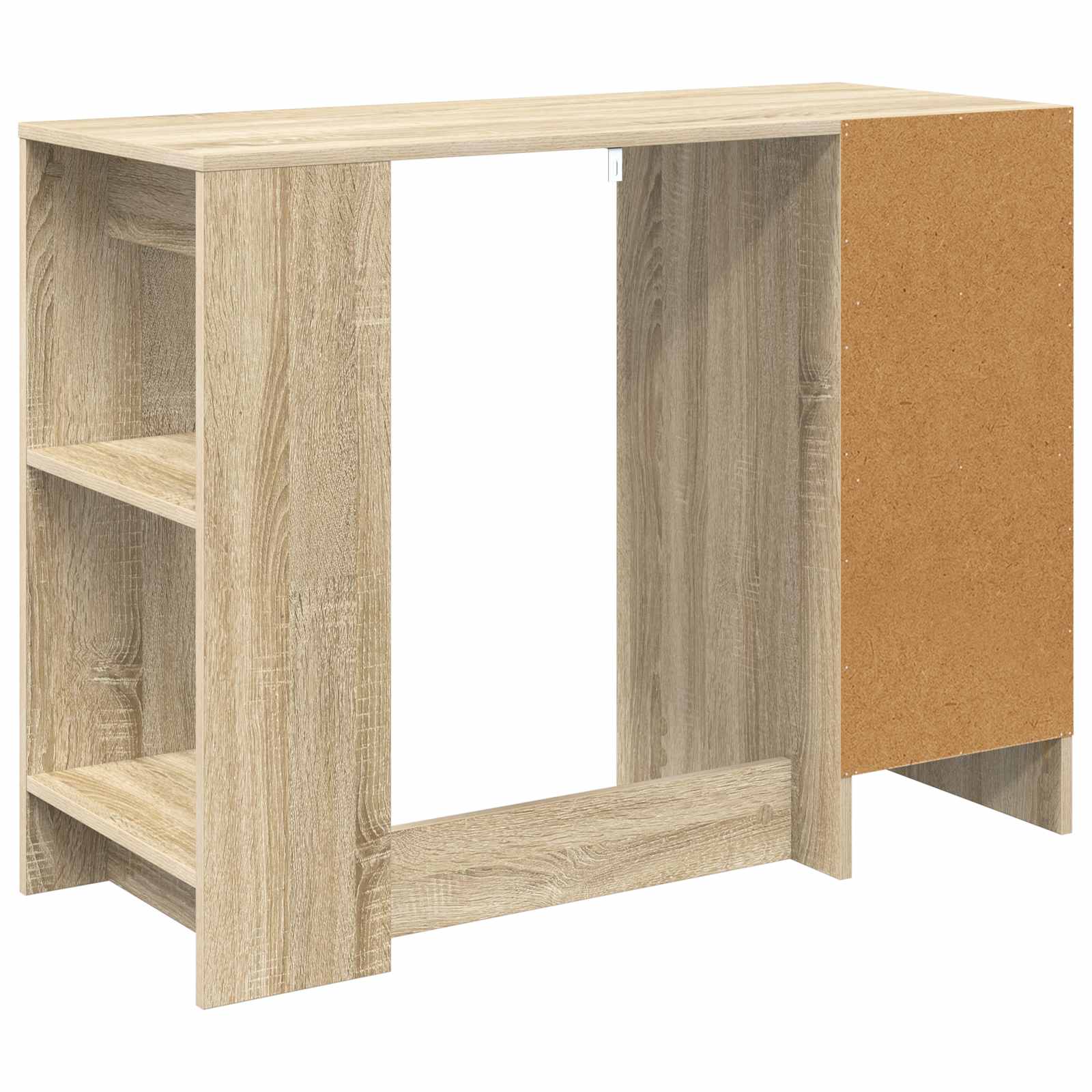 Schreibtisch mit Schubladen Weiß 100 x 40 x 75 cm Holzwerkstoff