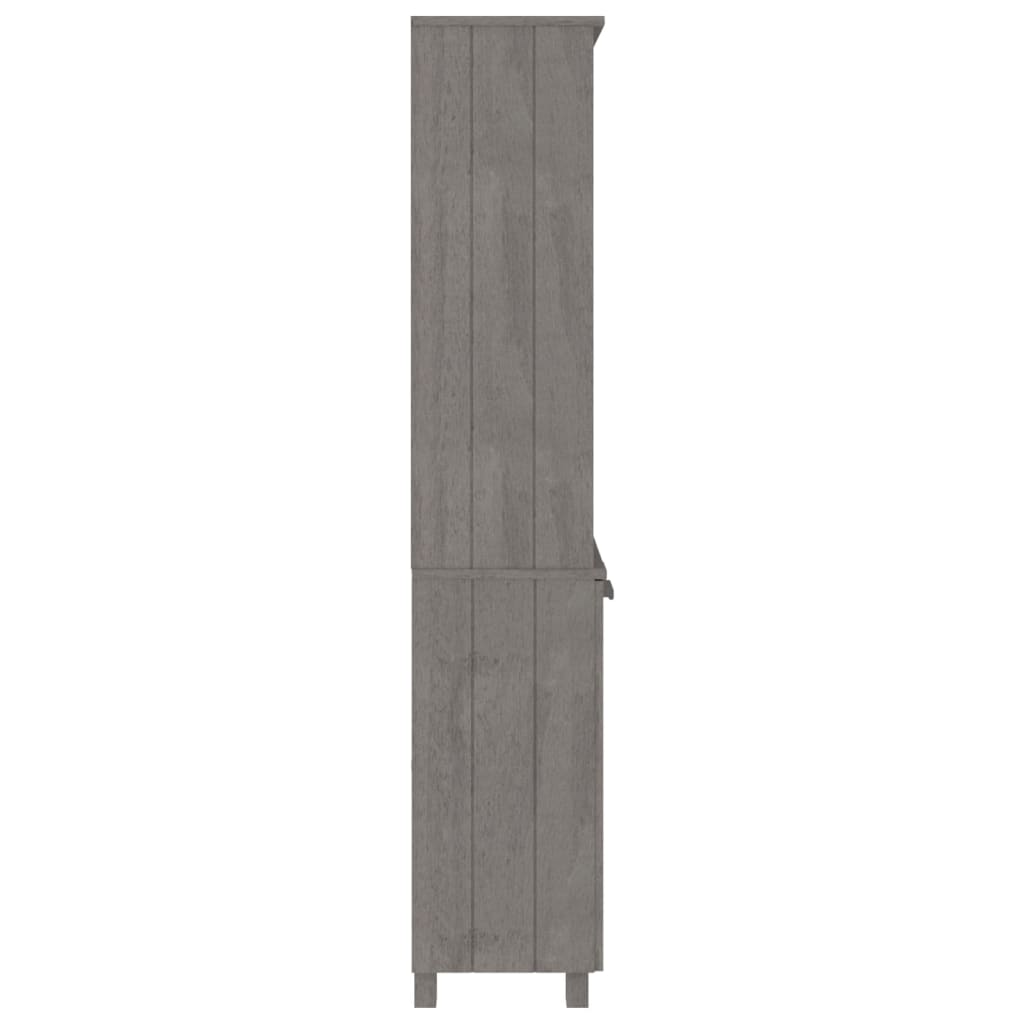 Highboard HAMAR Massivholz Kiefer Honigbraun