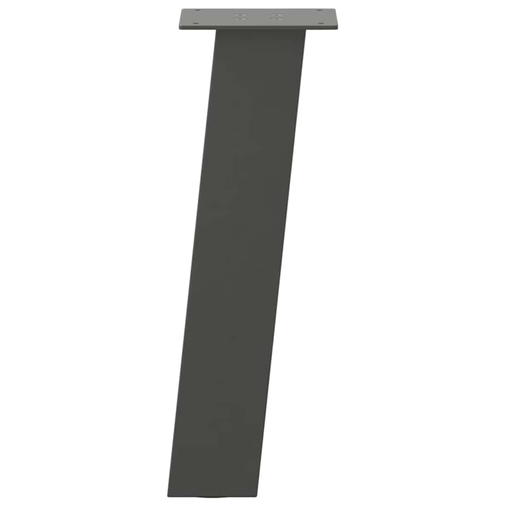 Couchtischbeine 4 Stk. Schwarz 30 cm Stahl