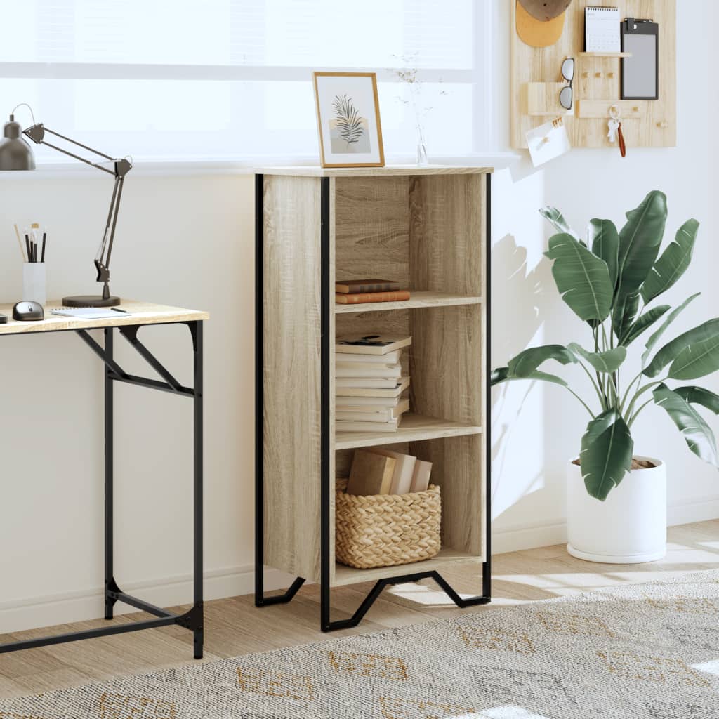 Bücherregal Schwarz 80x31x169 cm Holzwerkstoff