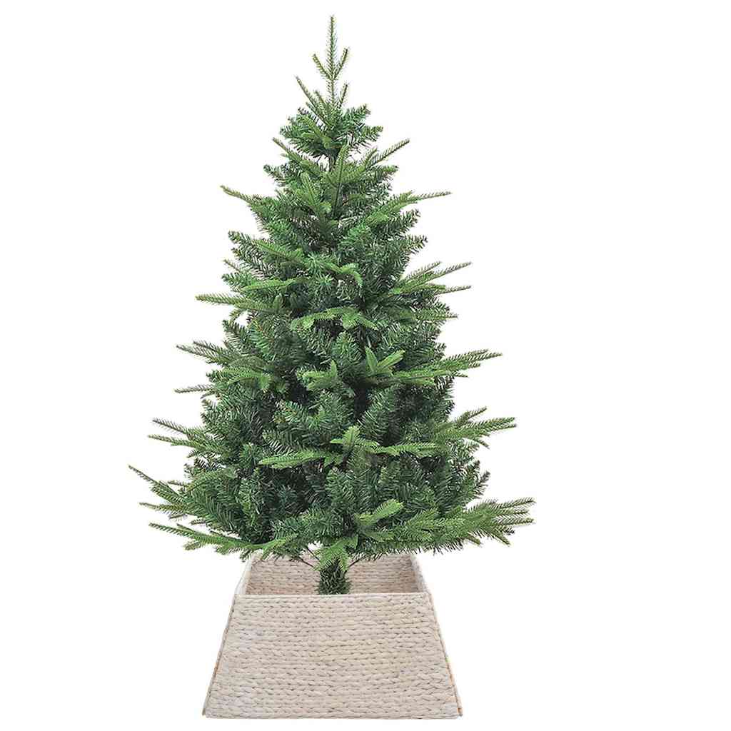 Weihnachtsbaumkragen Braun 70 x 70 x 28 cm Wasserhyazinthe