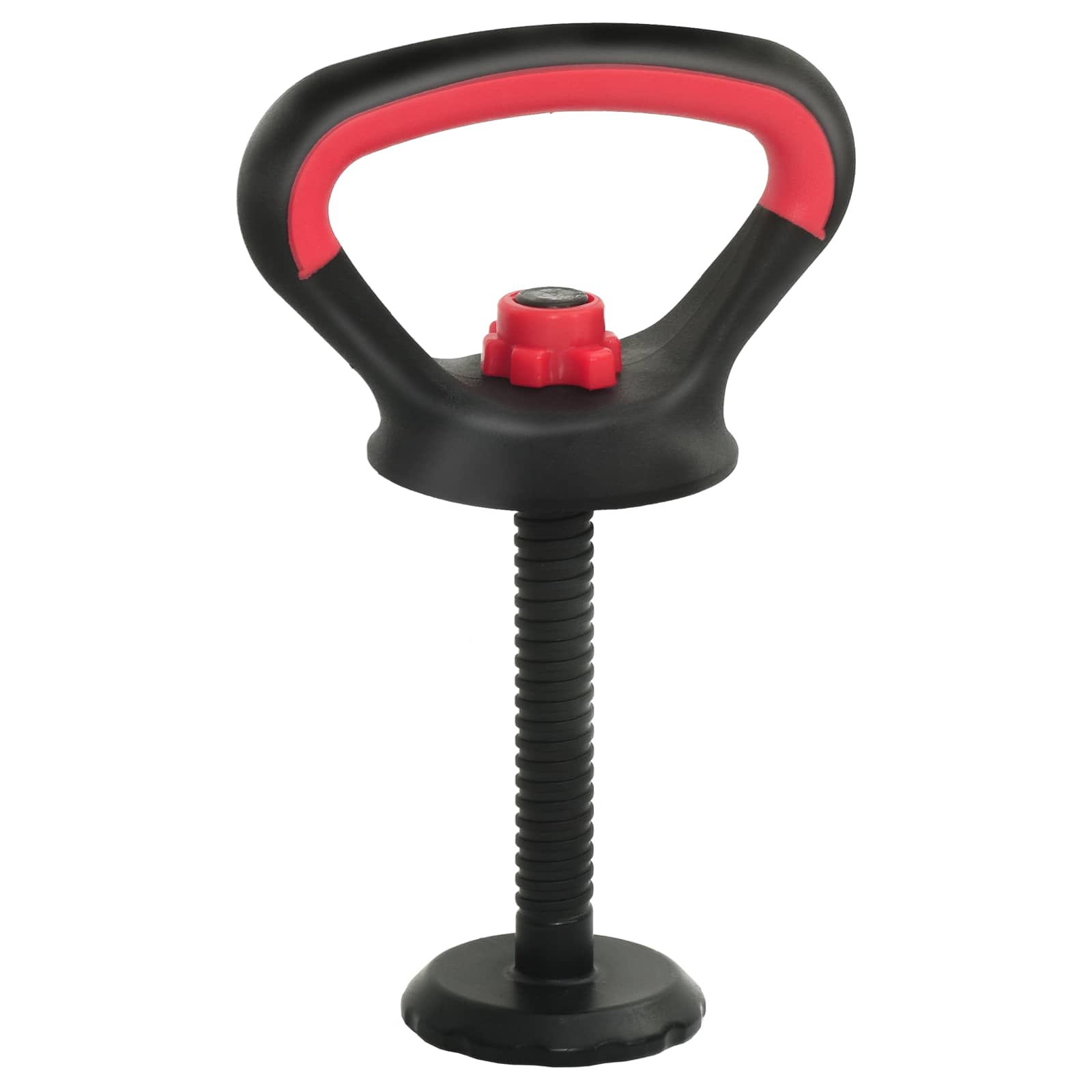 2-in-1 Hantelset 40kg Schwarz und Rot Zement und Eisensand