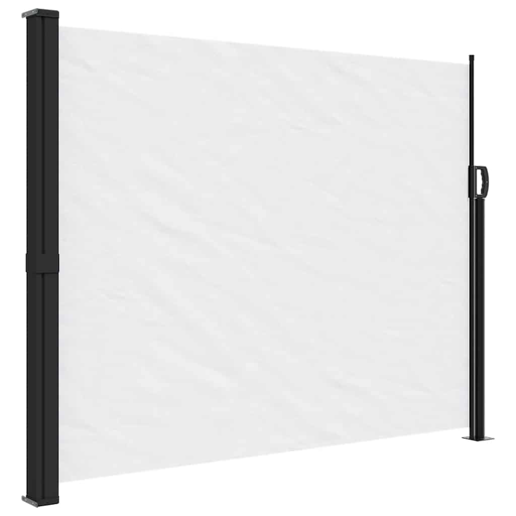 Seitenmarkise Ausziehbar Schwarz 100x300 cm