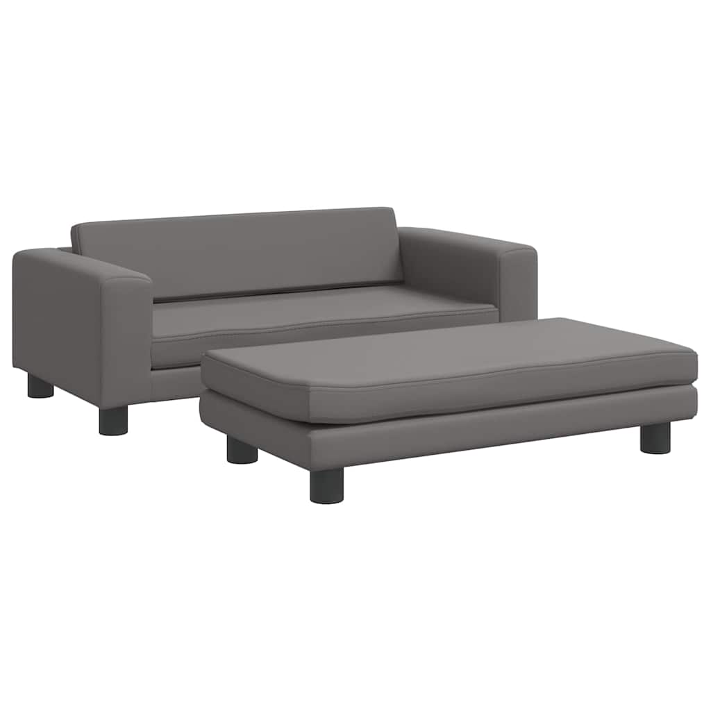 Hundebett mit Verlängerung Creme 100x50x30 cm Samt
