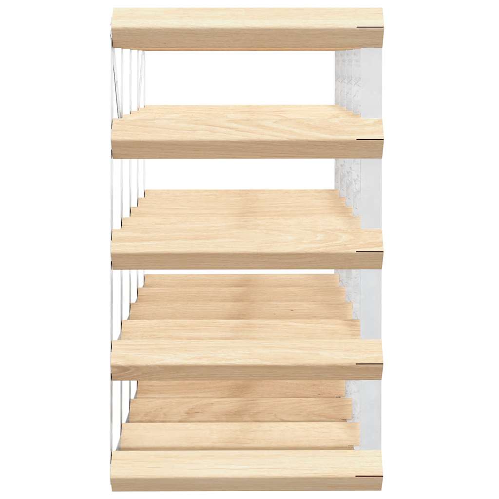 Weinregal für 42 Flaschen Braun Massivholz Kiefer