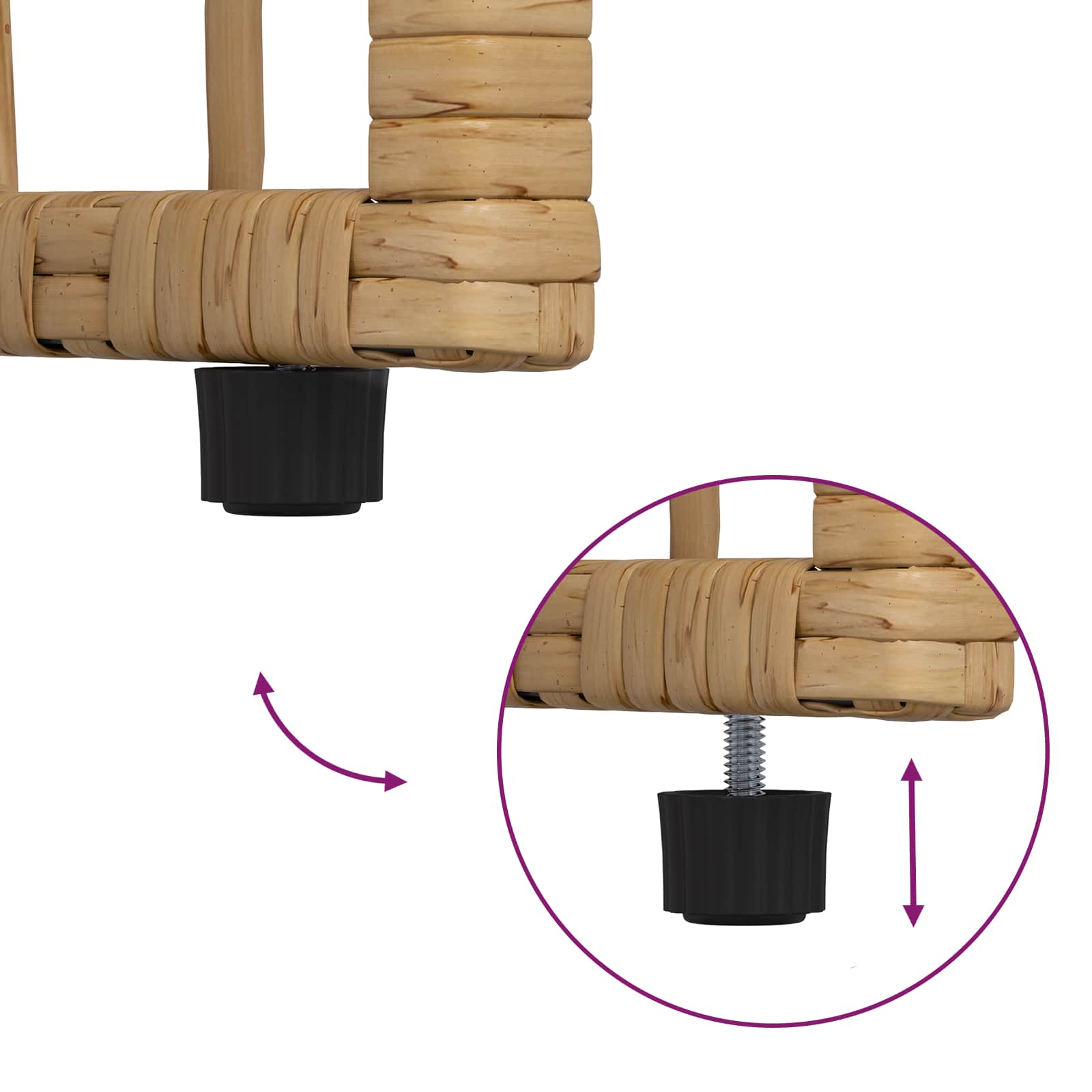 Bank Outdoor Uni Schwarz und Dunkelgrau 116 x 55 x 82 cm