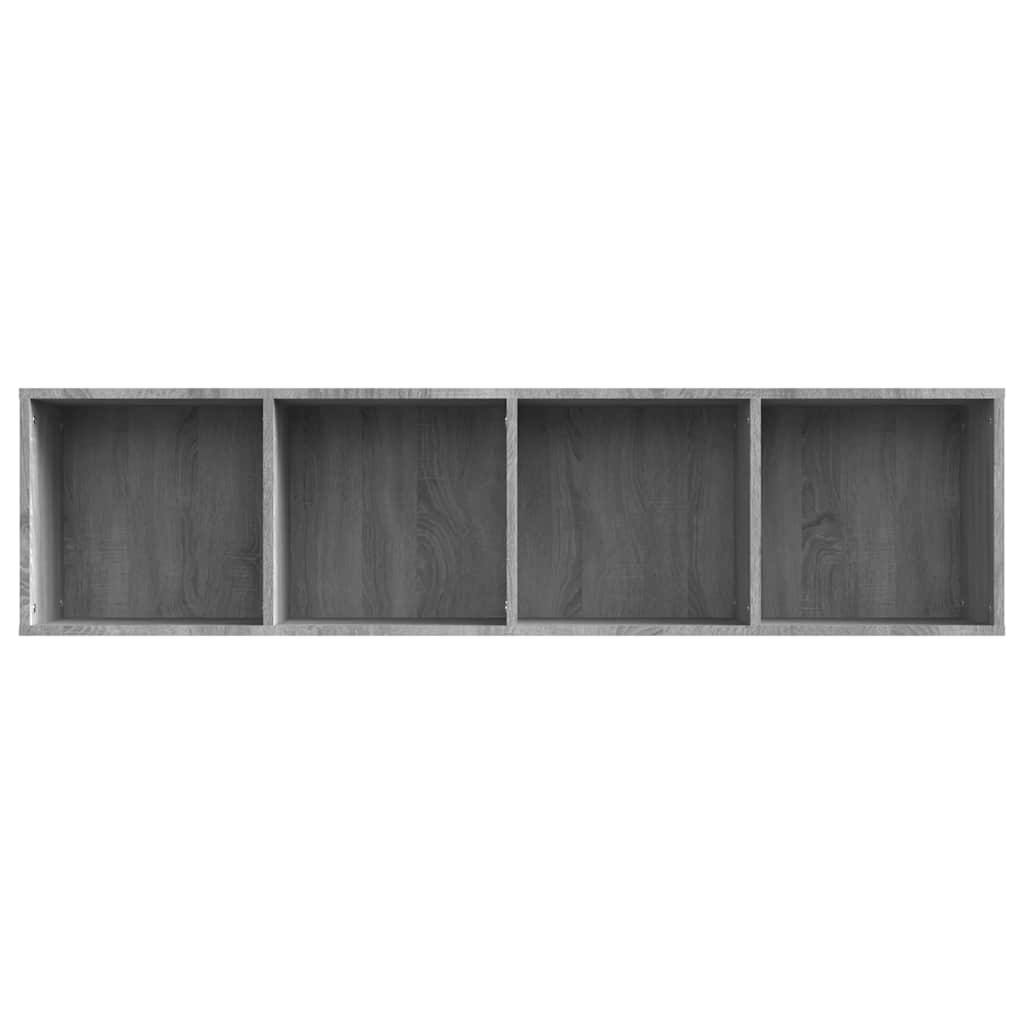 Bücherregal/TV-Schrank Weiß 143×30×36 cm