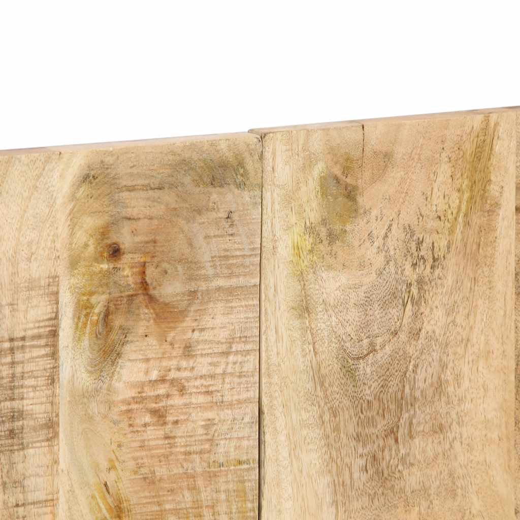 Kopfteil Mehrfarbig 160 cm Massivholz Altholz
