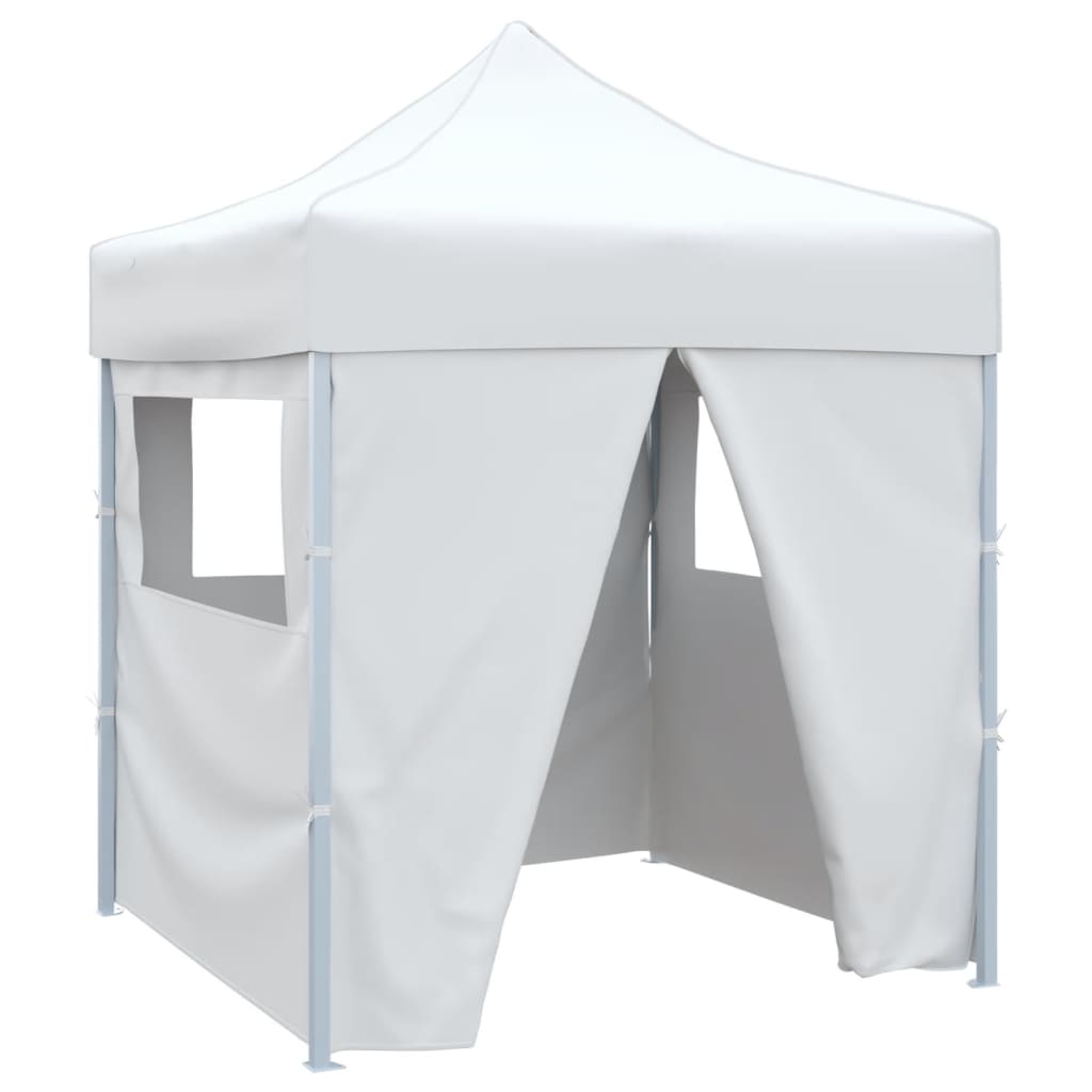 Partyzelt Faltbar Pop-Up Schwarz 200x200x306 cm