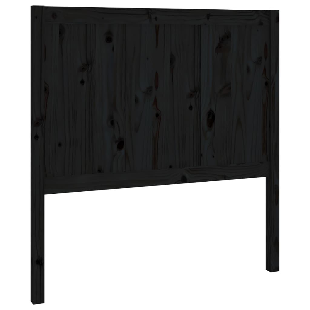 Kopfteil Grau 80,5x4x100 cm Massivholz Kiefer