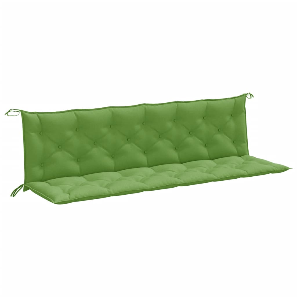 Gartenbank-Auflagen 2 Stk. Melange Anthrazit 100x50x7 cm Stoff