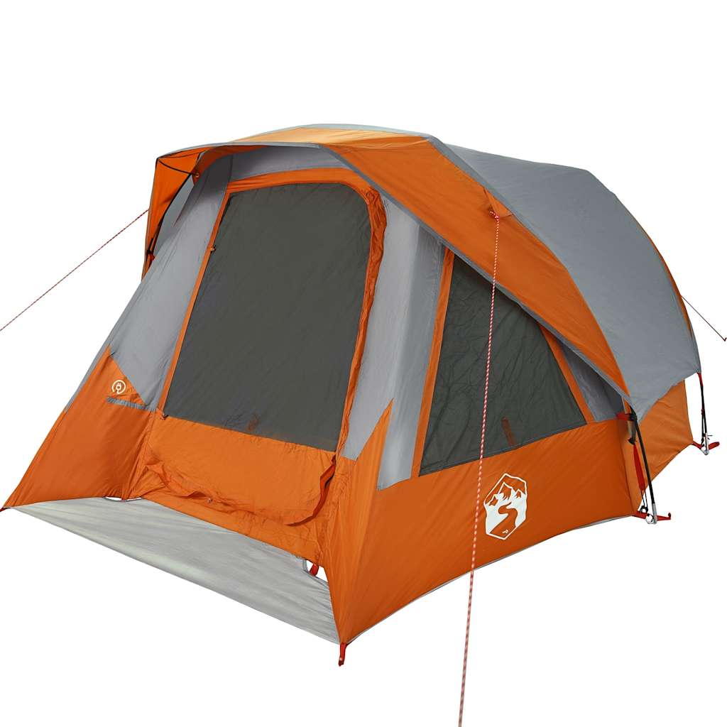 Campingzelt 4 Personen Grün Wasserdicht