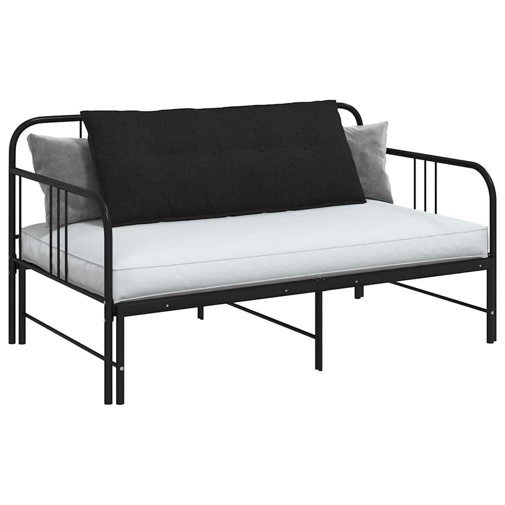 Rückenkissen Hellgrau 50 x 19 x 45 cm Stoff