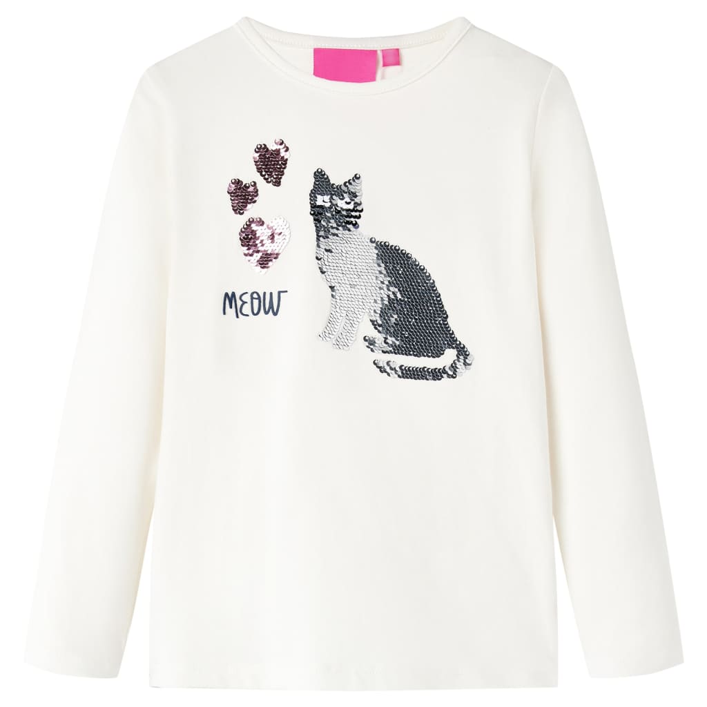 Kinder-Langarmshirt Hellrosa 128