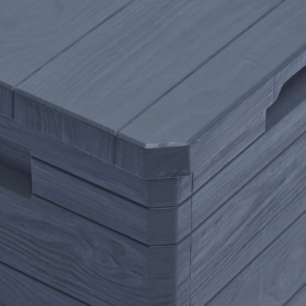 Outdoor-Kissenbox Anthrazit 77,5x44,5x53 cm Polypropylen