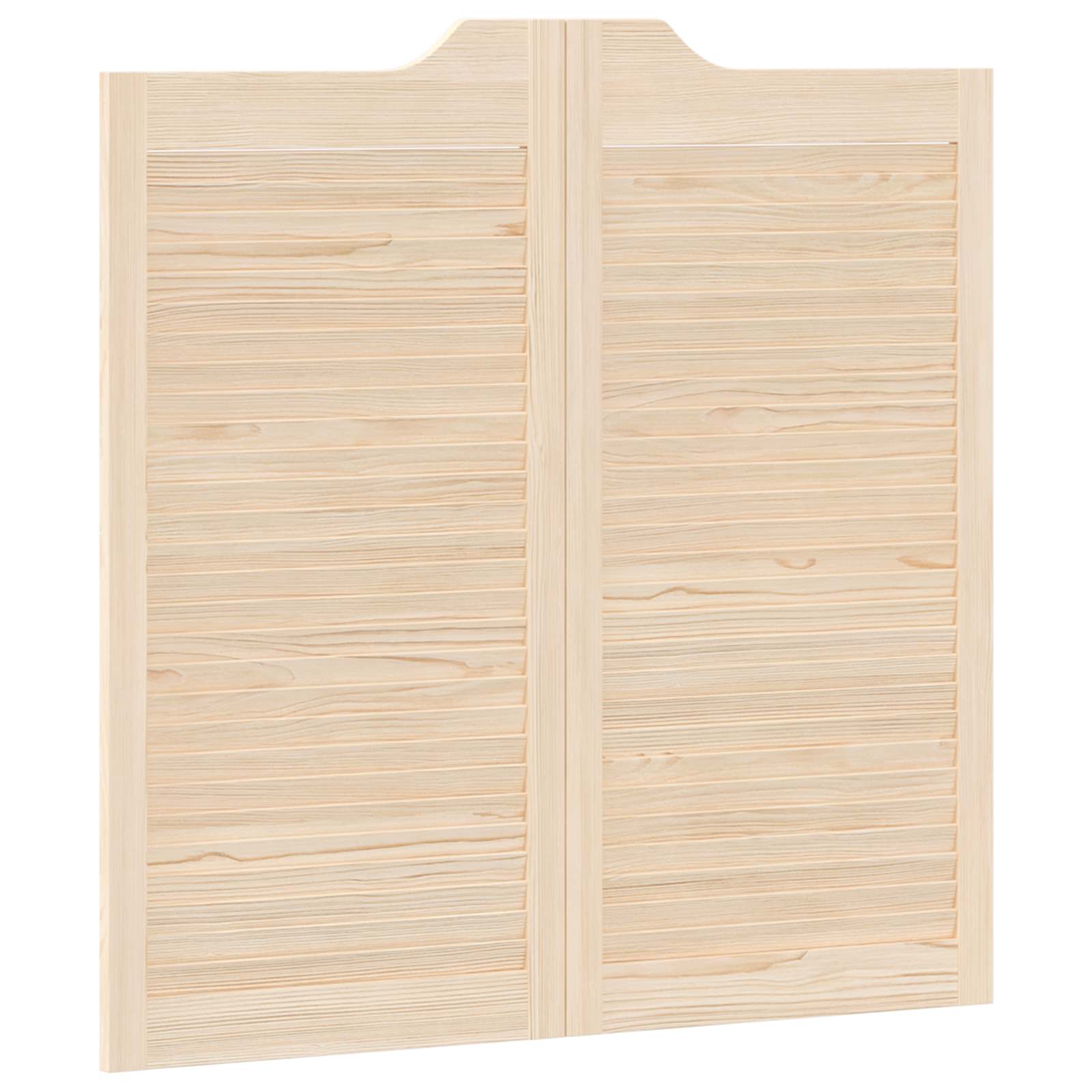 Schwingtüren Natur 80 x 40 cm Massives Kiefernholz