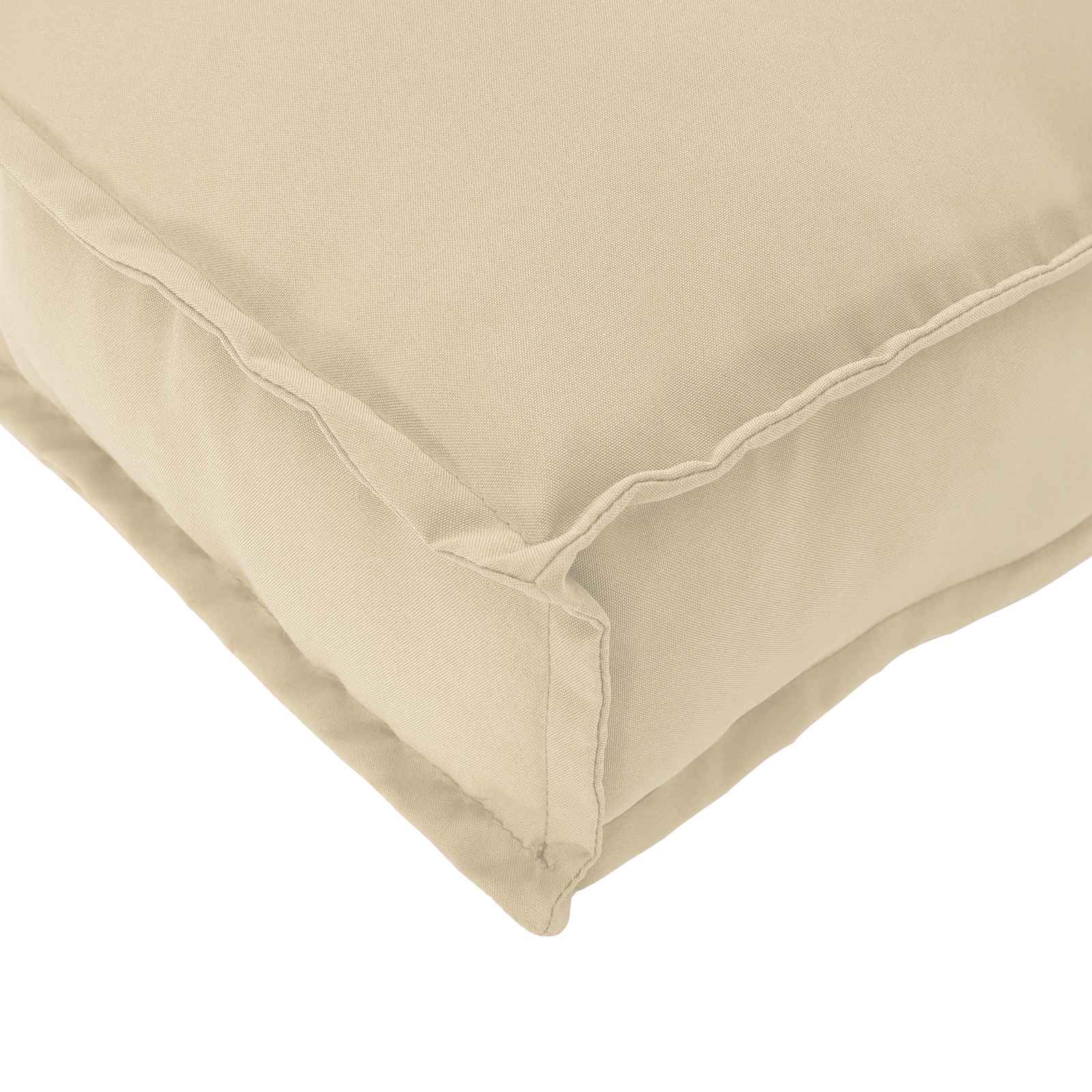 Kissen Anthrazit 140 x 40 x 8 cm Oxford-Stoff