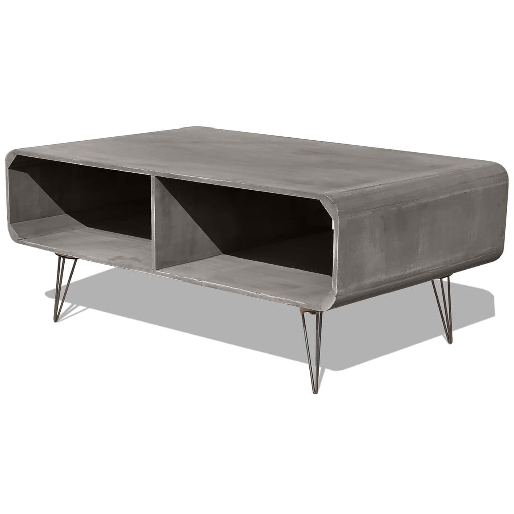 Couchtisch 90×55,5×38,5 cm Massivholz Paulownia Braun