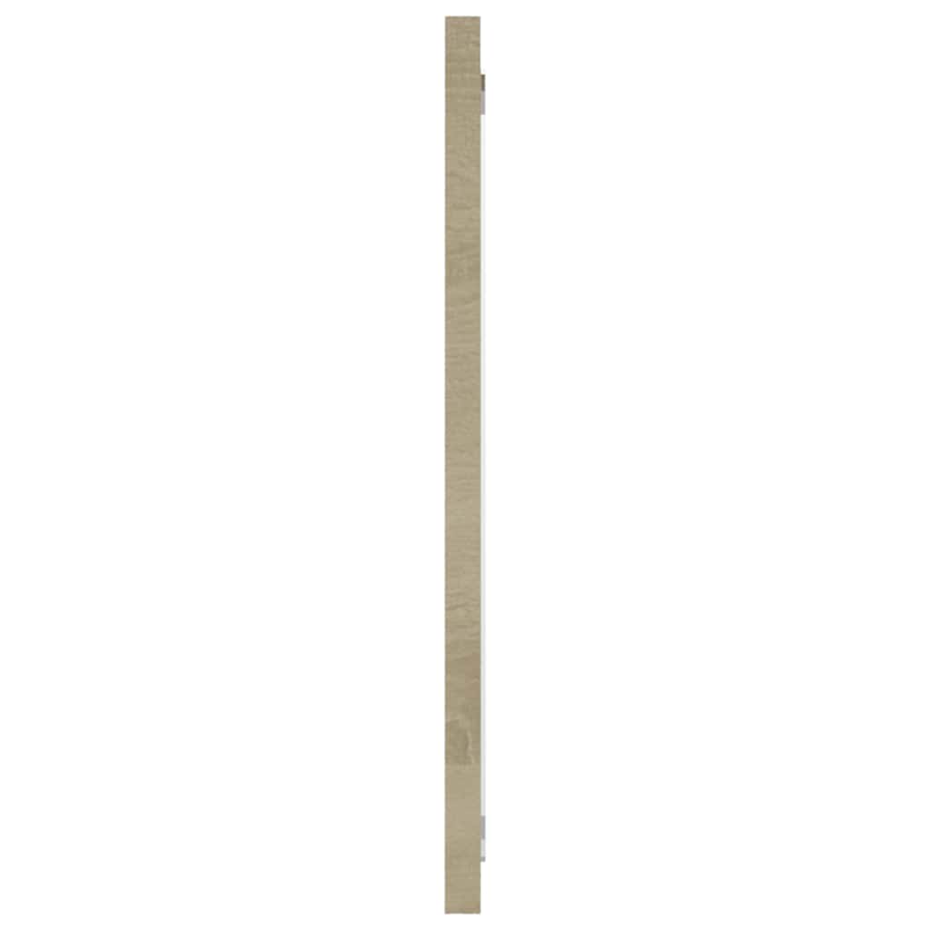 2-tlg. Badmöbel-Set Weiß Holzwerkstoff
