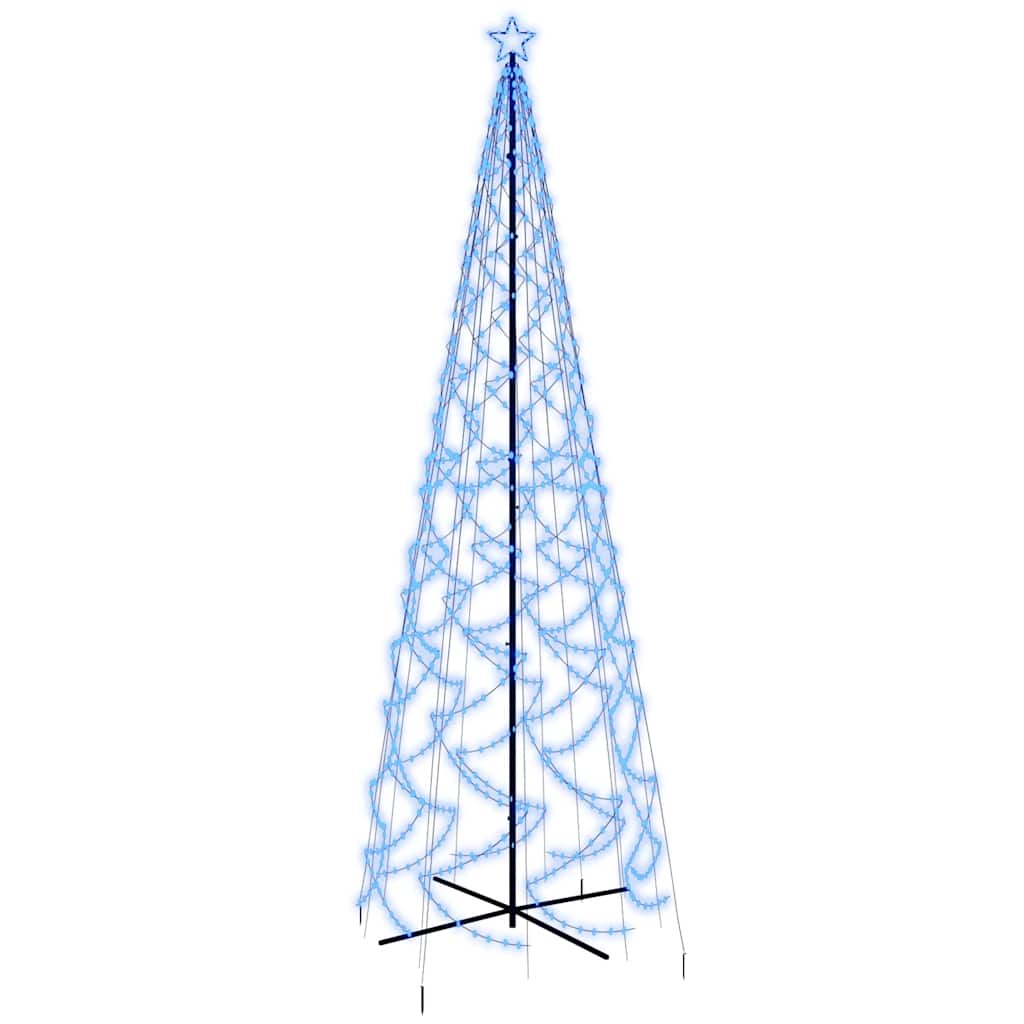 LED-Weihnachtsbaum Kegelform Kaltweiß 1400 LEDs 160x500 cm