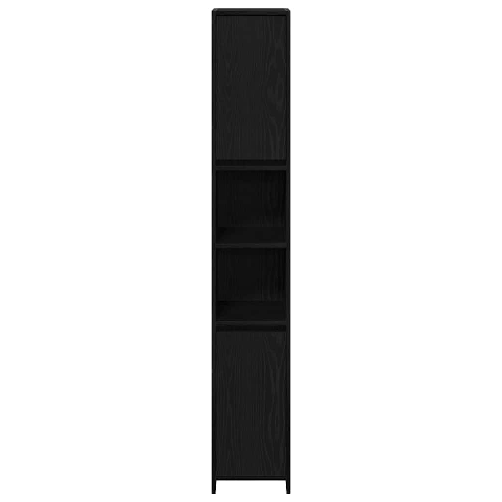 Badezimmerschrank Weiß 30x30x183,5 cm Holzwerkstoff