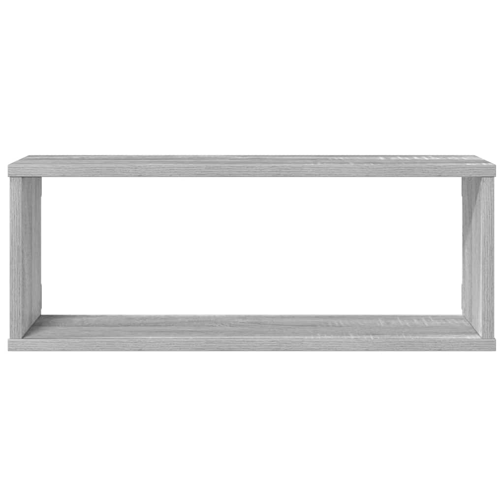 Würfelregale 2 Stk. Weiß 30x15x30 cm
