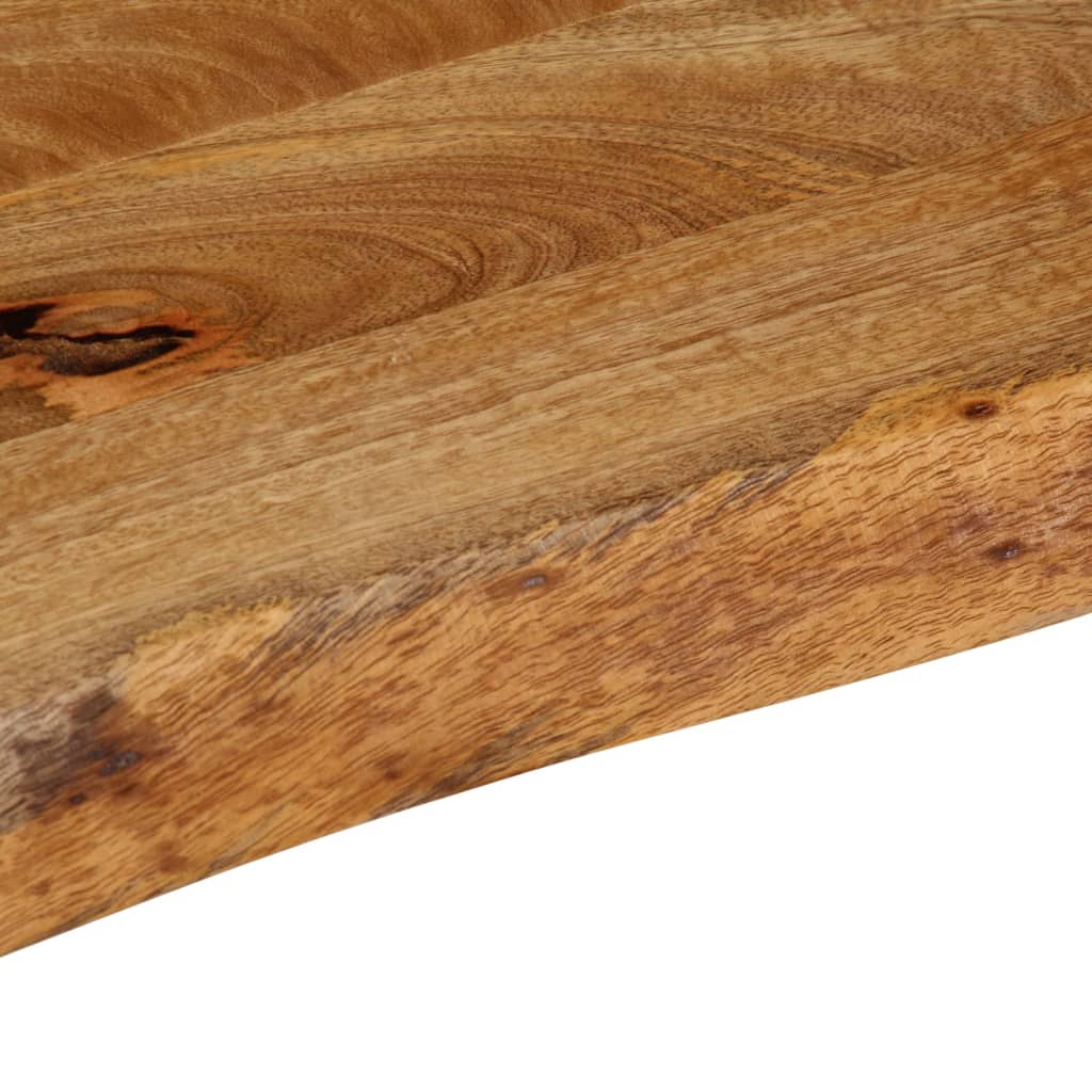 Wandregal 40x20x2,5 cm Rechteckig Massivholz Akazie Baumkante