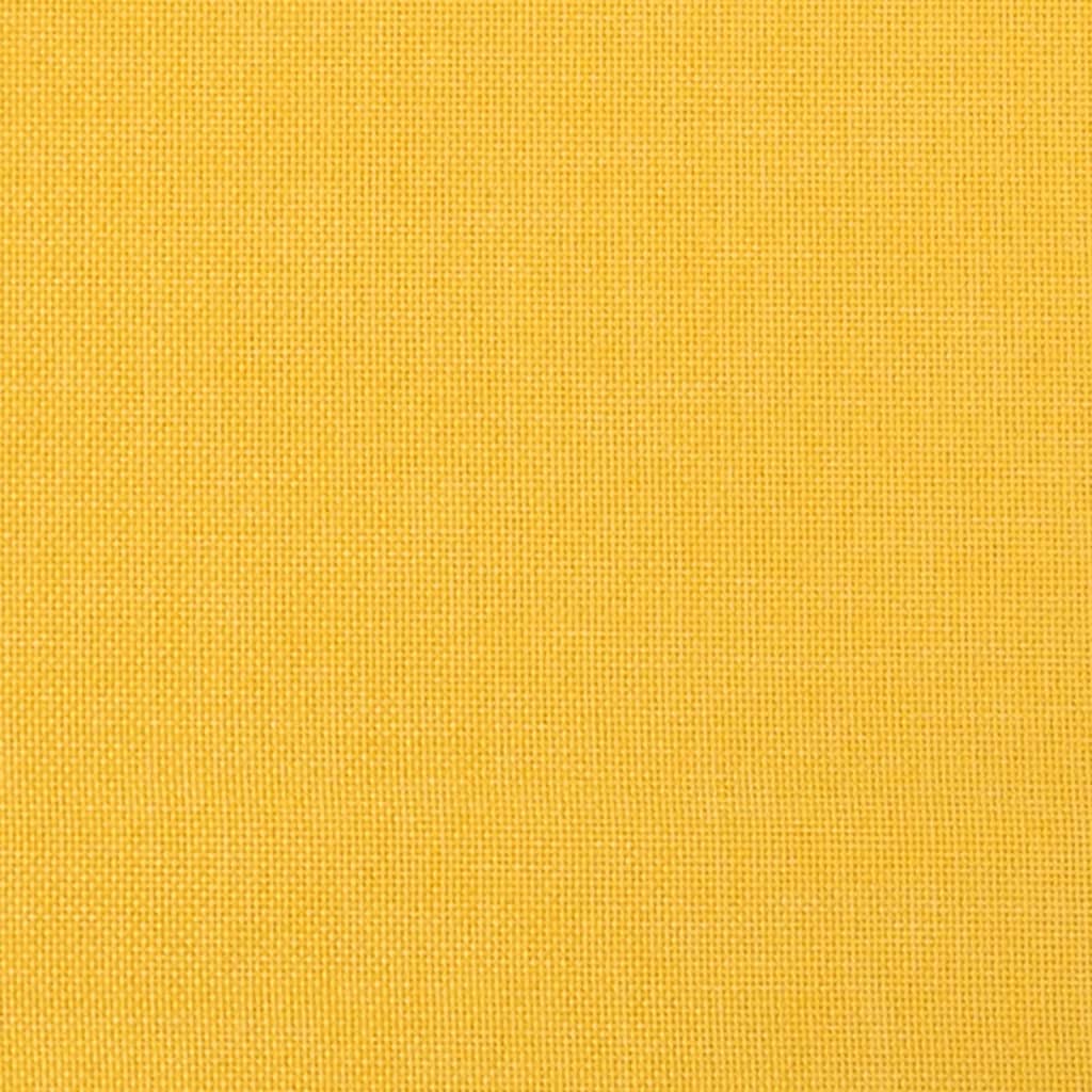 Fußhocker Hellgrau 45x29,5x35 cm Stoff und Kunstleder