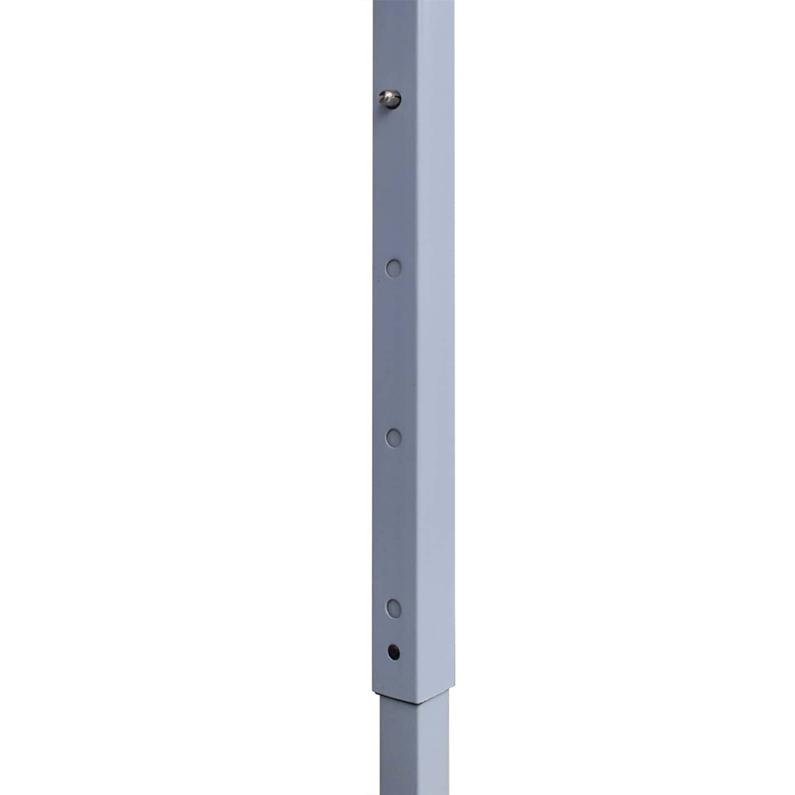 Partyzelt Faltbar Pop-Up Schwarz 292x292x315 cm