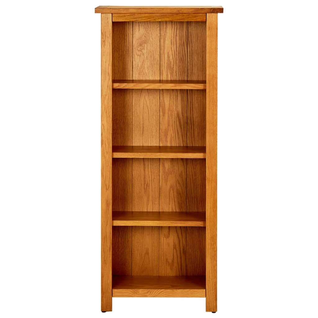Bücherregal 45x22,5x82 cm Eiche Massivholz