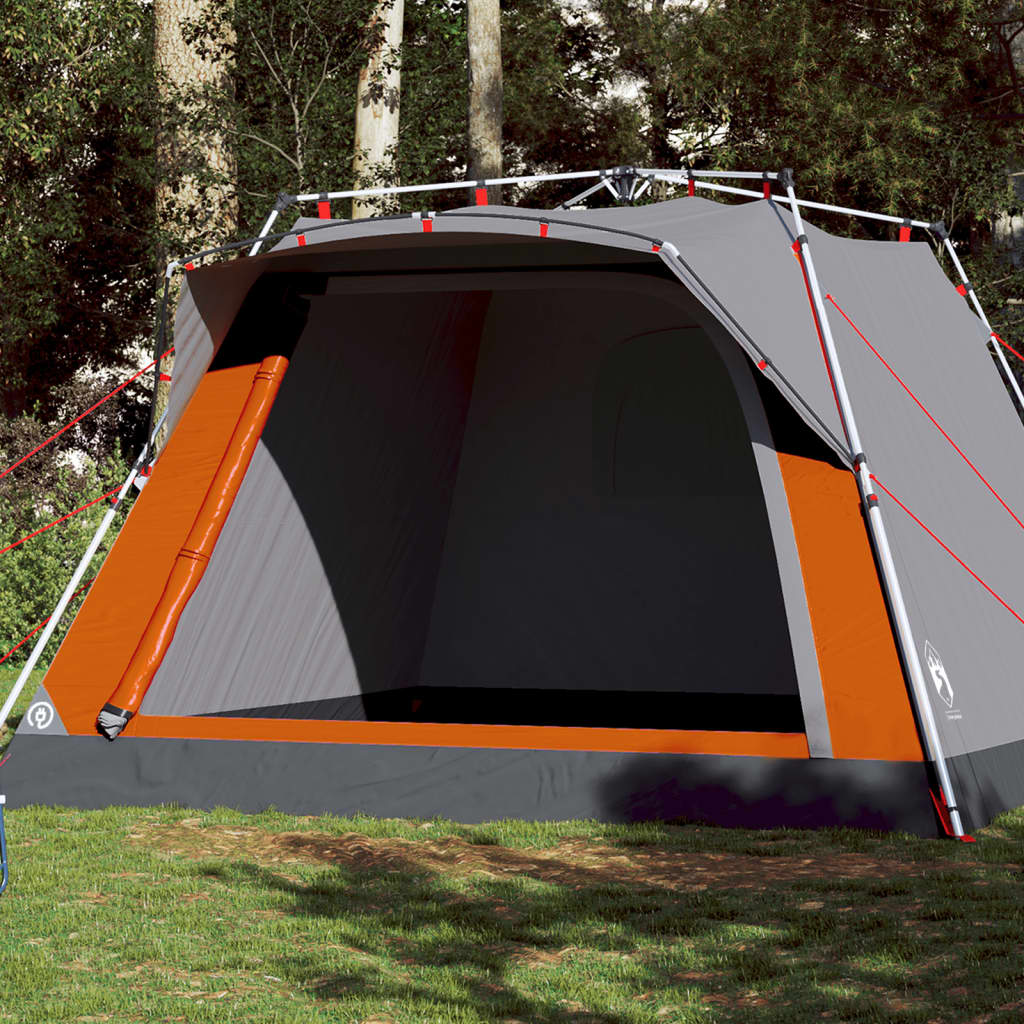 Campingzelt 4 Personen Grün Quick Release