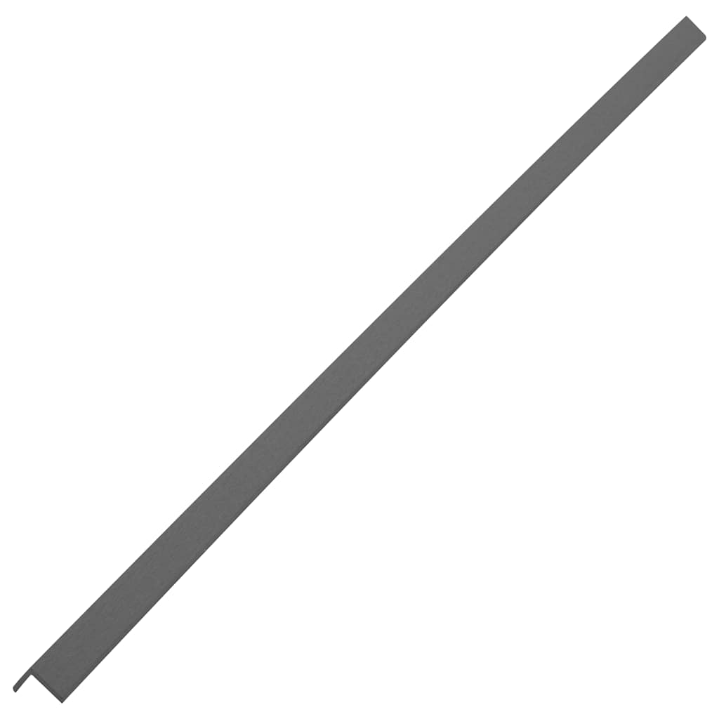 5 Stk. Verkleidungswinkel Verkleidungen Aluminium 170 cm Silber