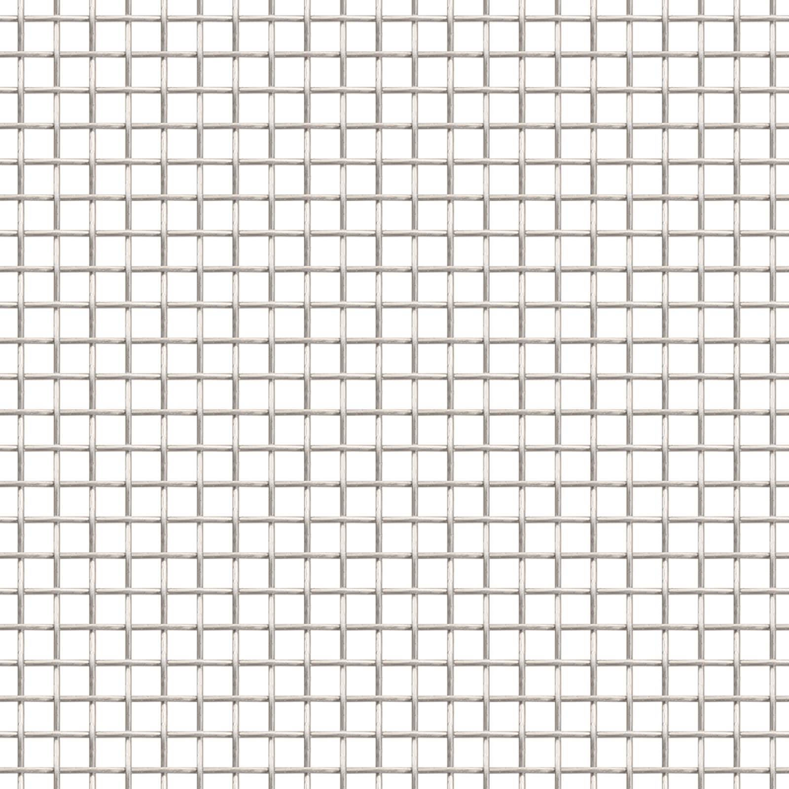 Mesh Bildschirm 20 x 500 cm 20 Mesh Edelstahl 201 Silber