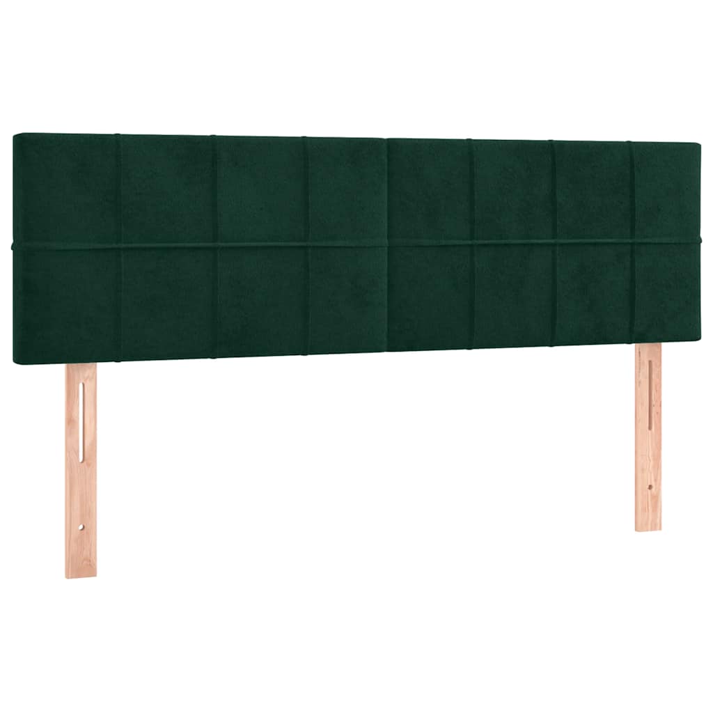 Kopfteil Hellgrau 80x5x118/128 cm Samt