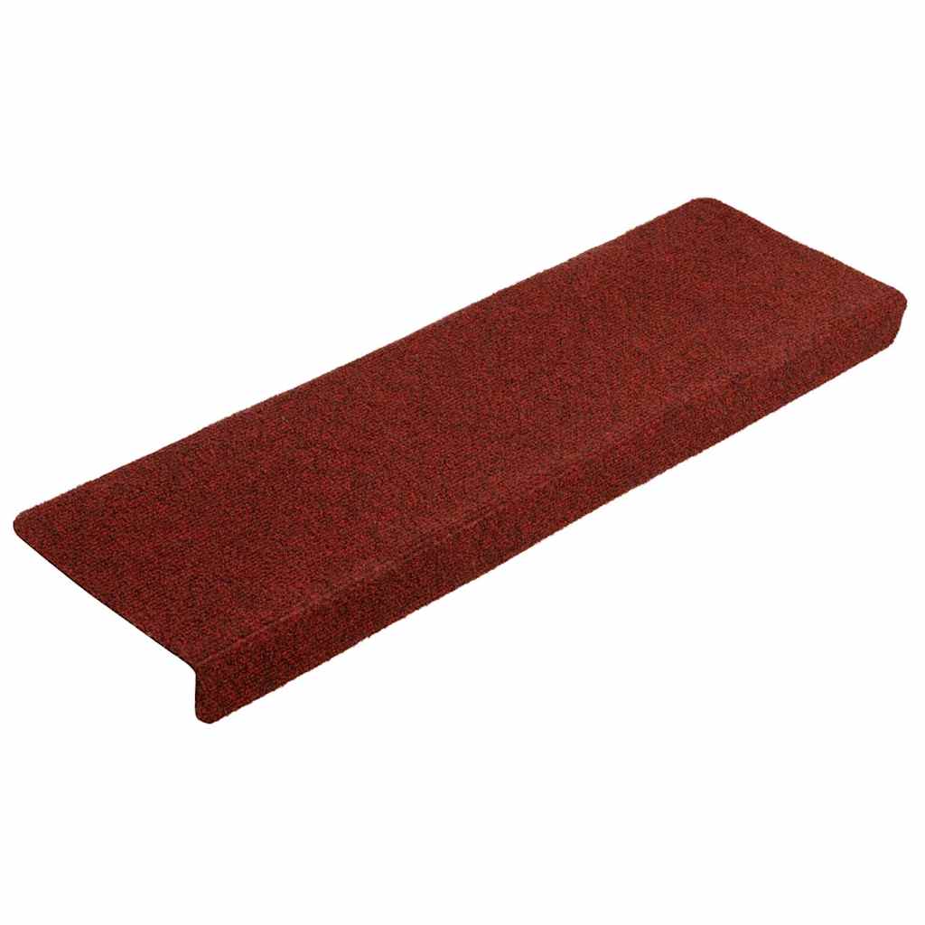 Stufenmatten Selbstklebend 15 Stk. 65x21x4 cm Hellbraun Rechteckiger Rand