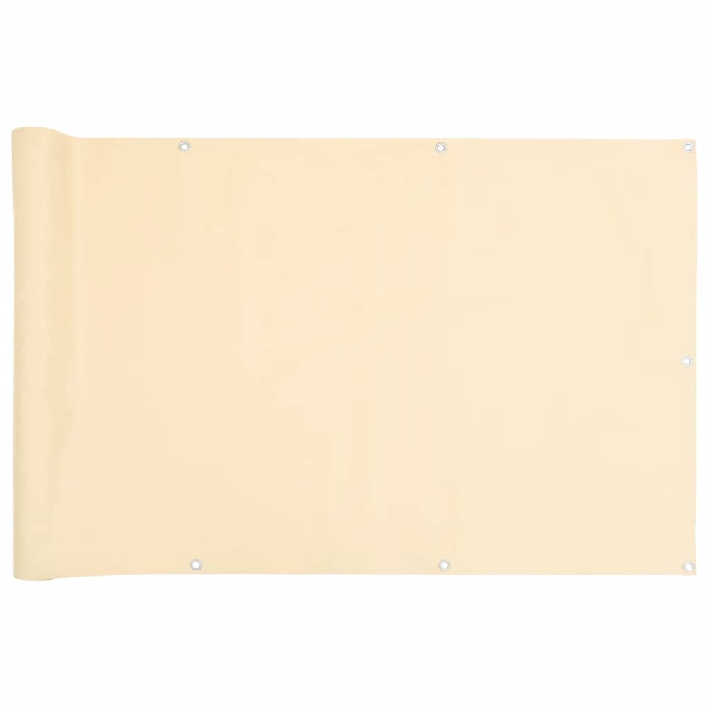Balkon-Sichtschutz Anthrazit 300x75 cm PVC